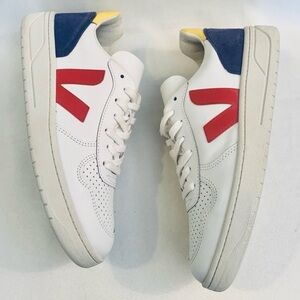 VEJA V-10 Leather Sneakers